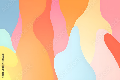 colorful Abstract pattern background. Illustration template summer