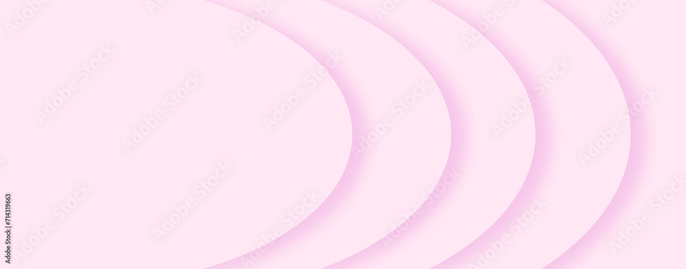 Obraz premium Girly Pink Waves