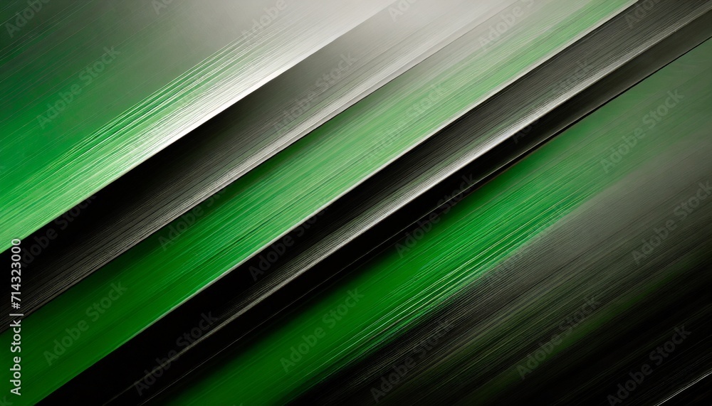 Obraz premium background black and green dark are light with the gradient is the surface with templates metal texture soft lines tech gradient abstract diagonal background silver black sleek with gray