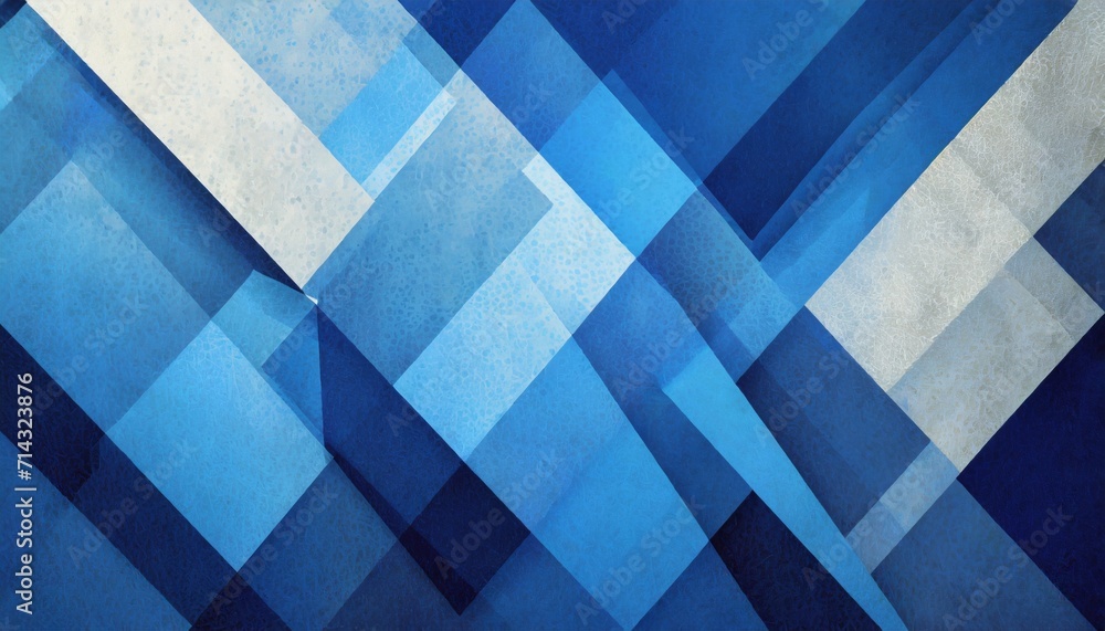 pretty abstract blue background with diamond squares and triangle ...