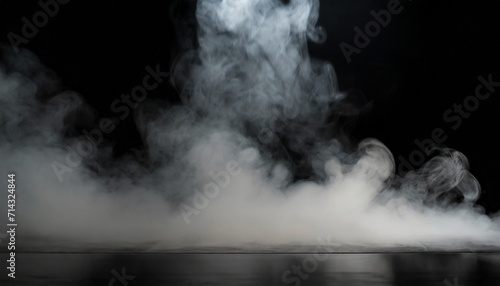 blurred smoke on black background realistic smoke on floor for overlay different projects design background for promo trailer titles text opener backdrop