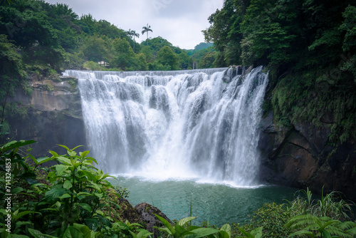 Shifen Waterfall in Pingxi District  New Taipei City.