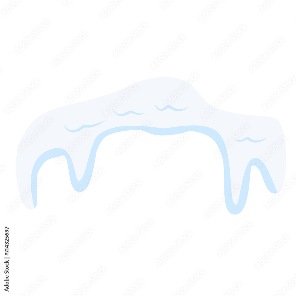 snow cap illustration snow cap illustration