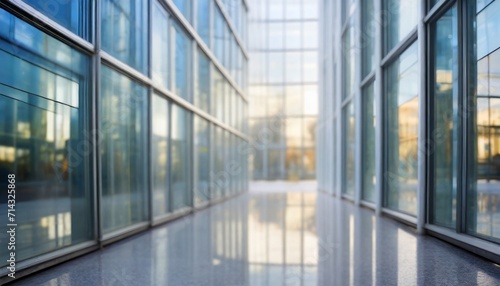 blurred glass wall building background
