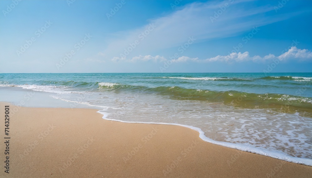 sand beach and wave background