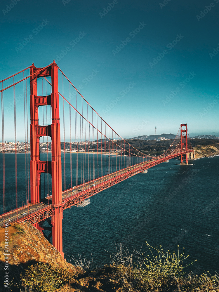 Fototapeta premium Golden Gate. San Francisco. California. USA