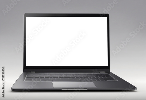 laptop isolated on white background