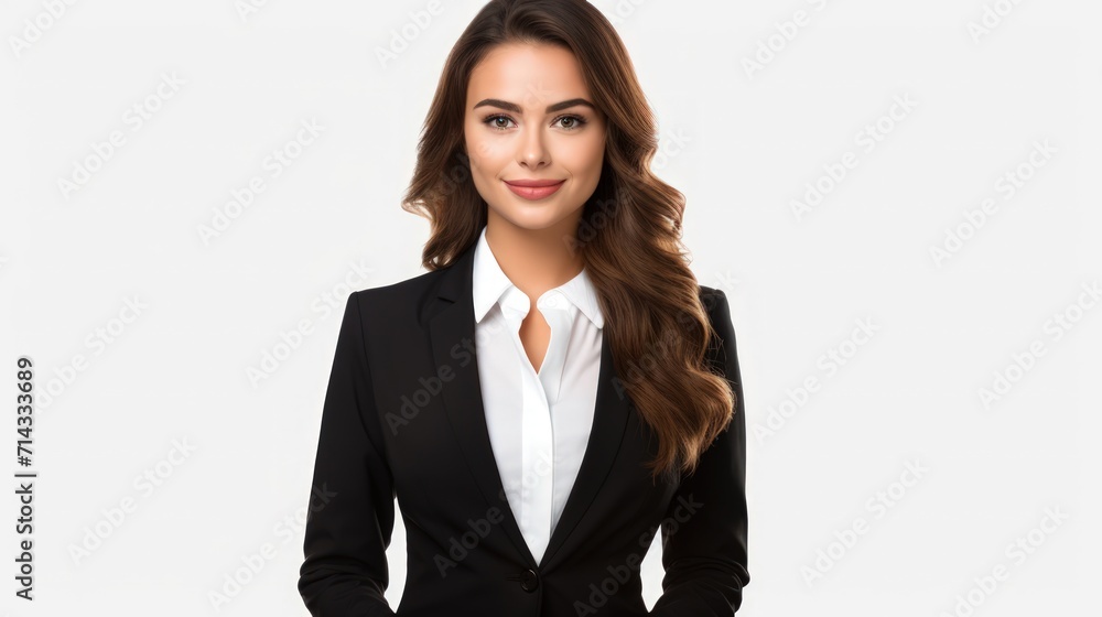Beautiful Young Woman in Business Formal Wear AI Generated Beautiful Young Woman in Business Formal Wear AI Generated