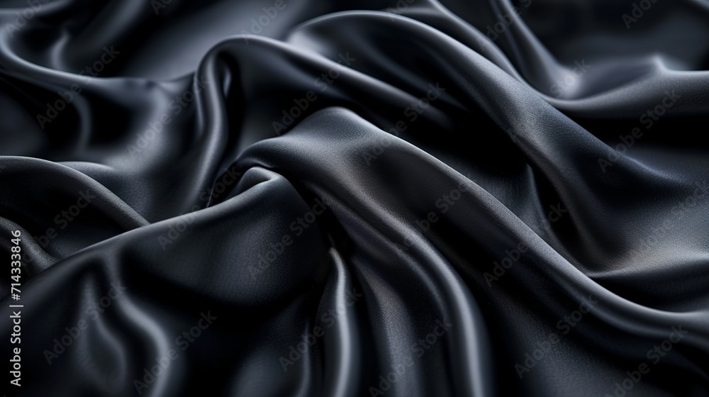 Black silky background Black silky background