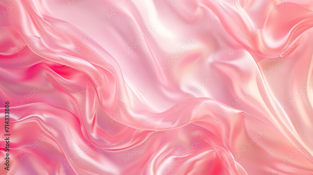 Pink silky background Pink silky background