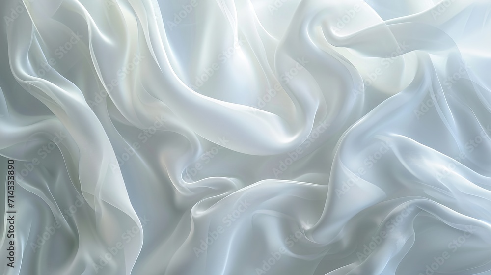 White silky background White silky background