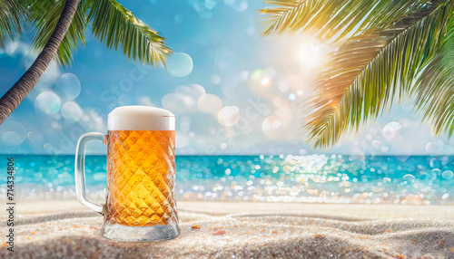 beer on the beach