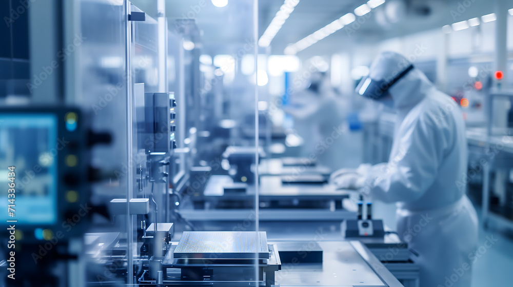 state-of-the-art semiconductor production facility