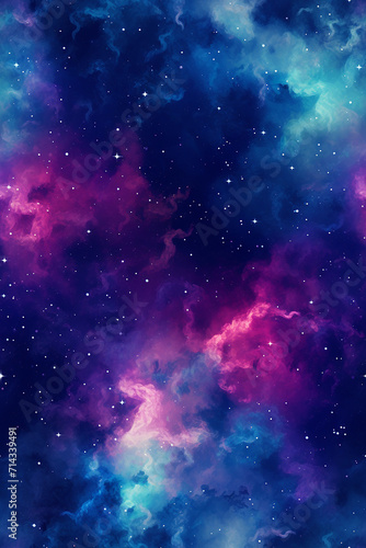 Galaxy gradient pattern