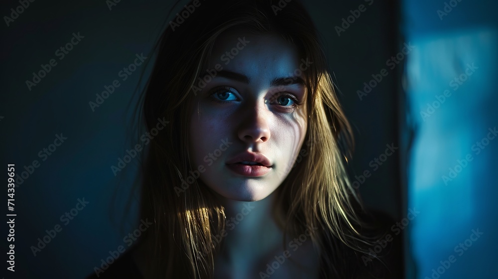 A woman portrait A woman portrait