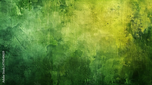 Green background with grunge texture photo