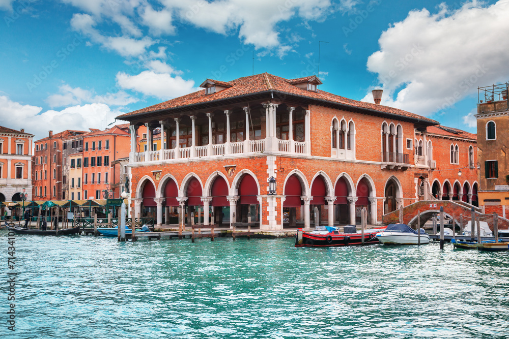 Rialto Fish market in Venice