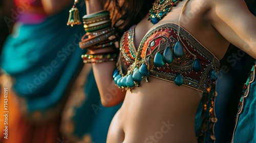 belly dance close up 