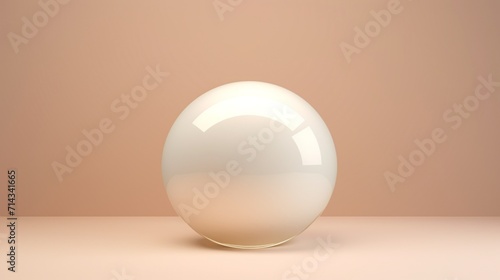 A sleek and simple light pearl-colored background with a subtle play of light and shadow from a picture window, enhancing the elegance of product setups.