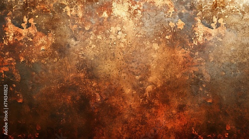 Bronze background with grunge texture