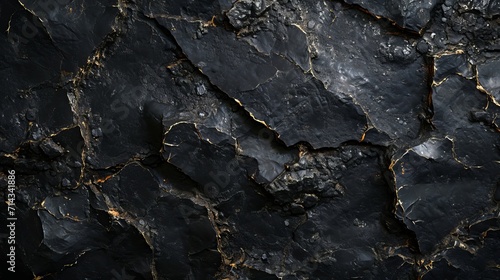 Obsidian background with grunge texture