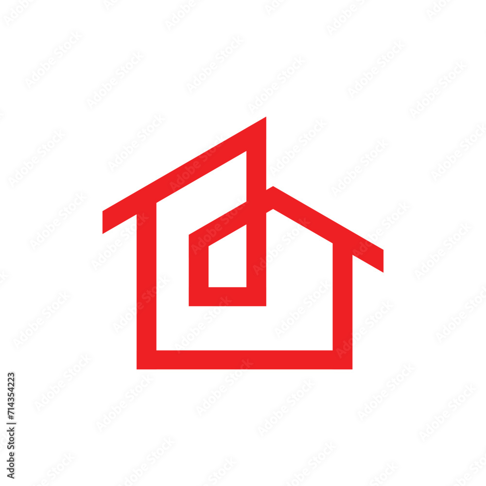 Home Logo Template for your company Home Logo Template for your company