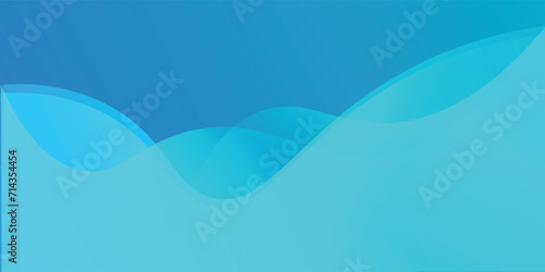 abstract blue background with vector minimal dynamic waves