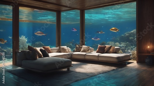 Home in water Background Very cool 