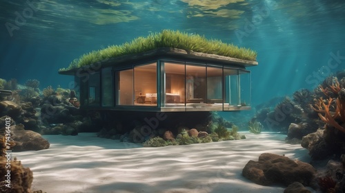 Home in water Background Very cool
