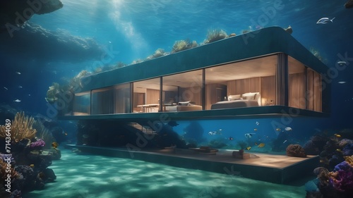 Home in water Background Very cool
