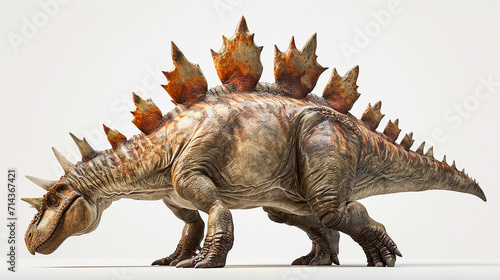ステゴサウルスのイメージ - image of Stegosaurus - No4-4 Generative AI © Orange Eyes