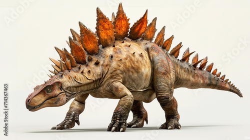 ステゴサウルスのイメージ - image of Stegosaurus - No4-6 Generative AI © Orange Eyes