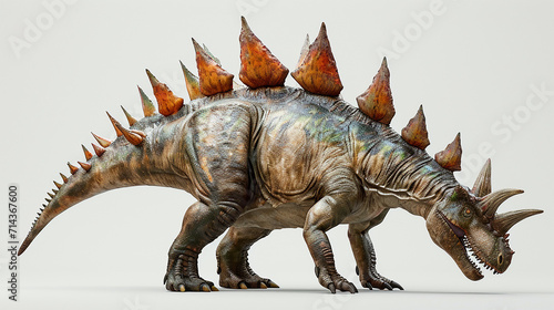                                      - image of Stegosaurus - No4-11 Generative AI