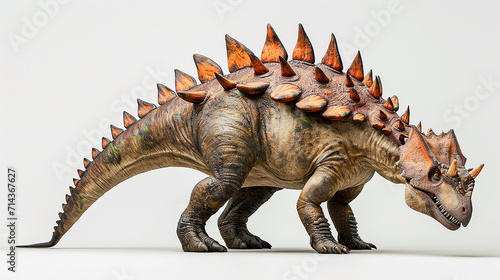 ステゴサウルスのイメージ - image of Stegosaurus - No4-1 Generative AI © Orange Eyes