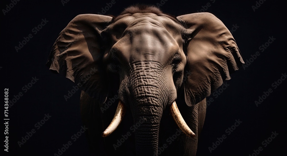 Elephant in Dark Grandeur