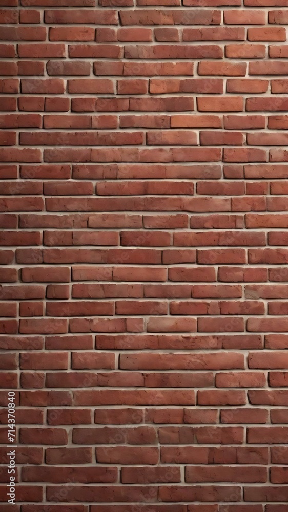 Obraz premium Red brick wall pattern texture