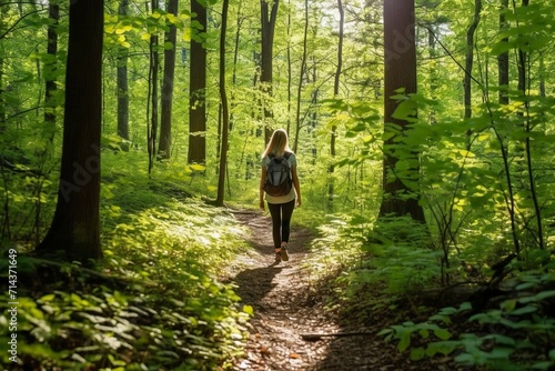 A walk in nature and describe the sounds scents