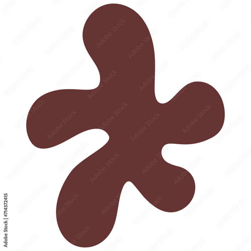 Chocolate splash vector background Chocolate splash vector background
