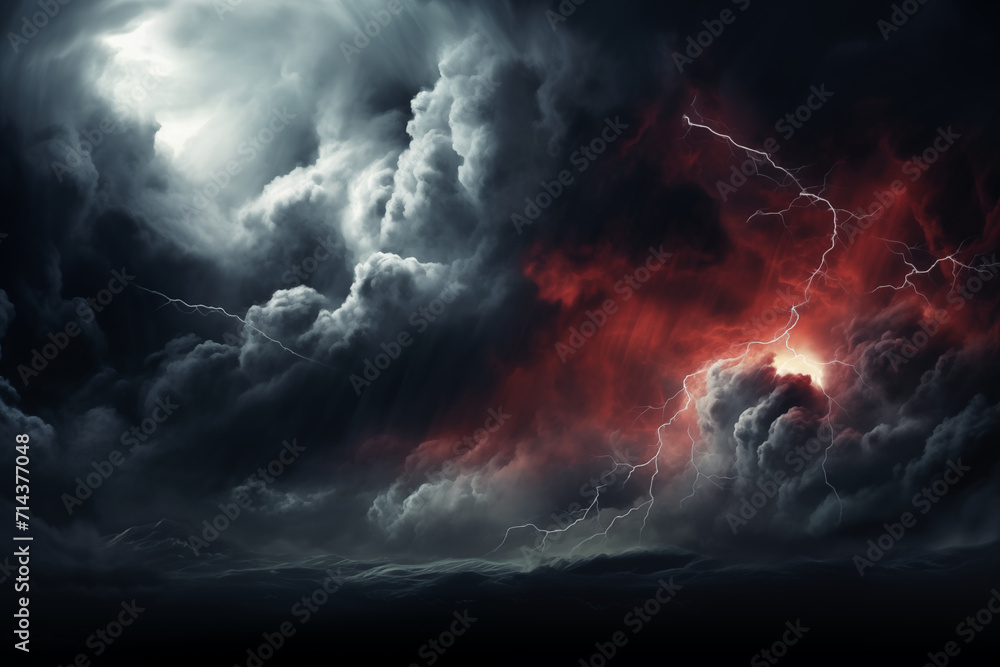 thunder cloud background