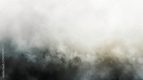Striking black background with ethereal white smoke gracefully floating, creating a mesmerizing and mysterious atmosphere