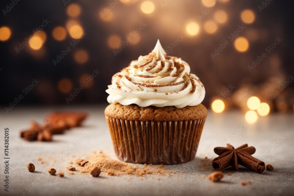Gingerbread Cupcake Gingerbread Cupcake