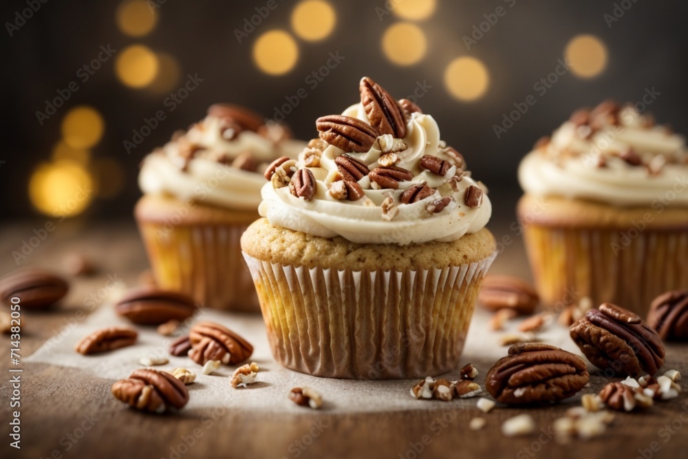 Maple Pecan Cupcake Maple Pecan Cupcake