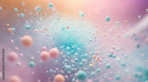 bright pastel colored particles  sound waves  asmr sound waves