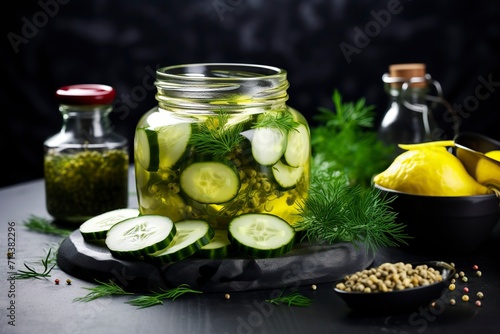 Ingredients for pickled or marinated cucumber