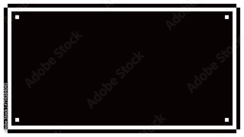 	ゲームコマンド風動画サムネイルフレーム