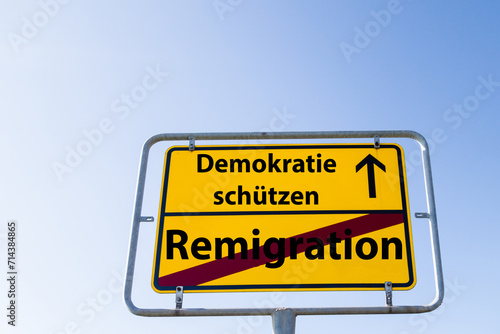 Demokratie schützen  photo