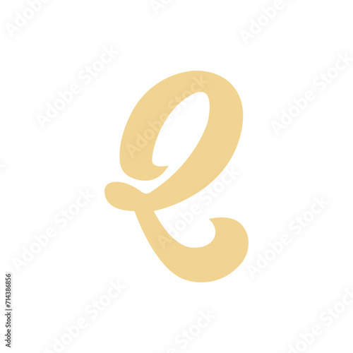 Monogram Q design vector logo. Monogram initial letter mark Q logo design. Monogram design vector logo. Monogram initial letter mark Q logo design. Simple Q monogram. Monogram Q design logo