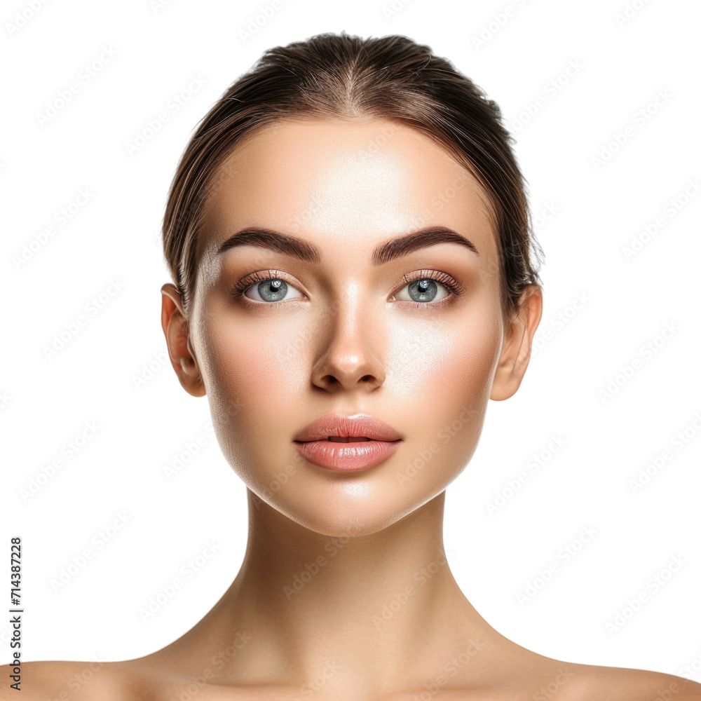 beauty female model in transparent background beauty female model in transparent background