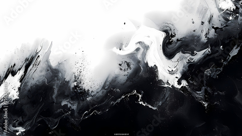 Artistic background with a digital abstract ink theme, perfect for creative projects photo