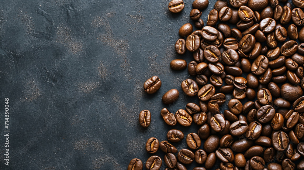 Coffe concept with coffee beans. Ai Generative Coffe concept with coffee beans. Ai Generative